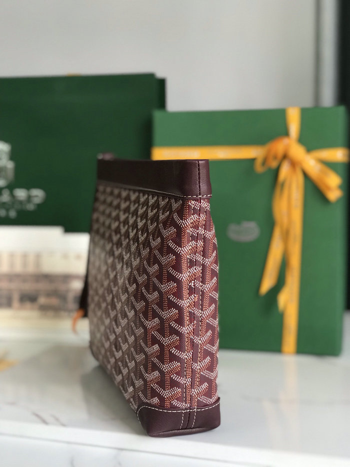 Goyard Conti Pouch PM Burgundy GY020233