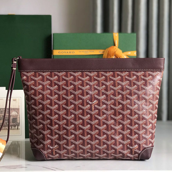 Goyard Conti Pouch PM Burgundy GY020233