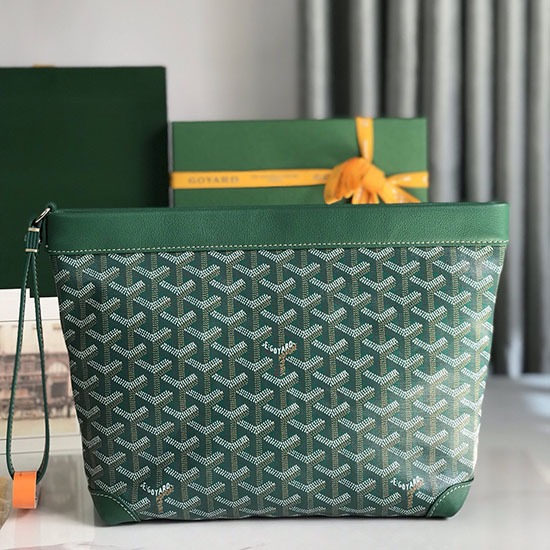 Goyard Conti Pouch PM Green GY020233