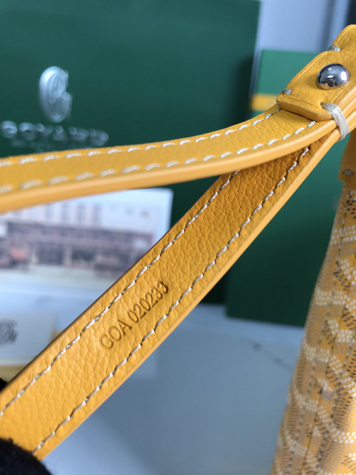 Goyard Conti Pouch PM Yellow GY020233