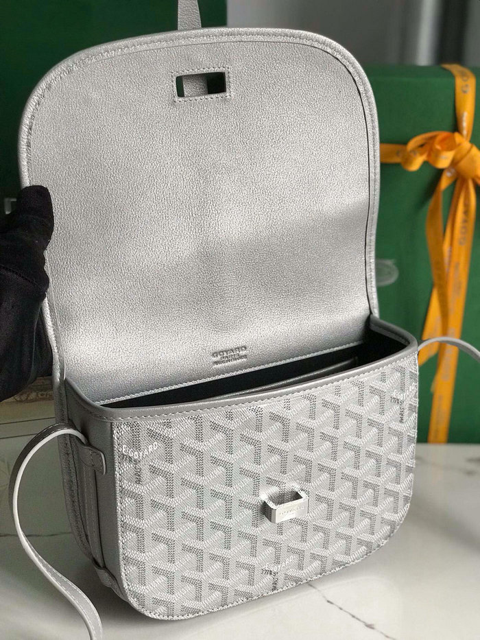 Goyard Messenger Bag Silver G6012