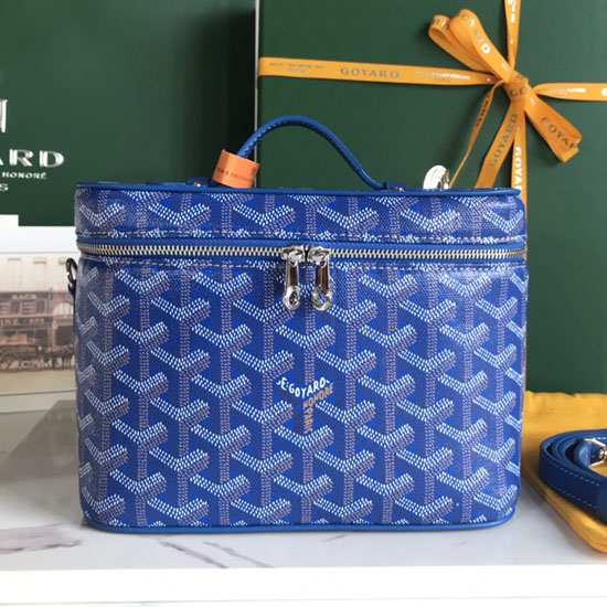 Goyard Muse Vanity Case Blue GY020185