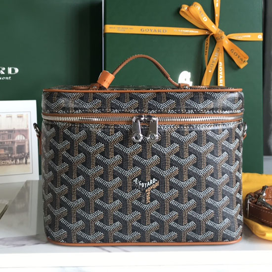 Goyard Muse Vanity Case Brown GY020185