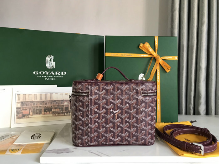 Goyard Muse Vanity Case Burgundy GY020185