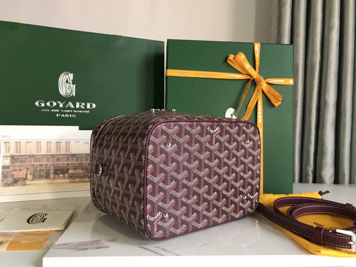 Goyard Muse Vanity Case Burgundy GY020185