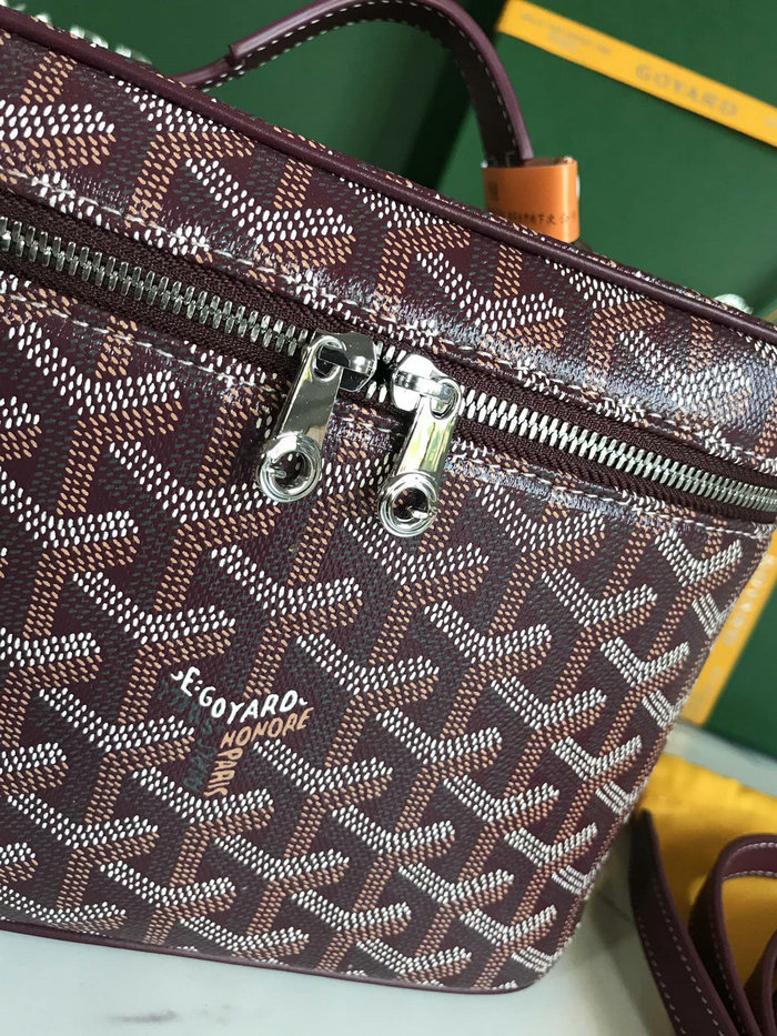 Goyard Muse Vanity Case Burgundy GY020185