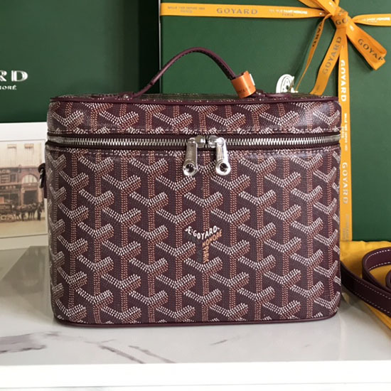 Goyard Muse Vanity Case Burgundy GY020185