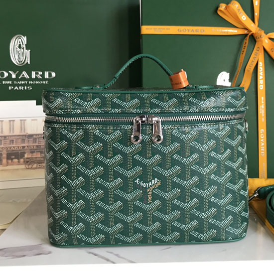 Goyard Muse Vanity Case Green GY020185