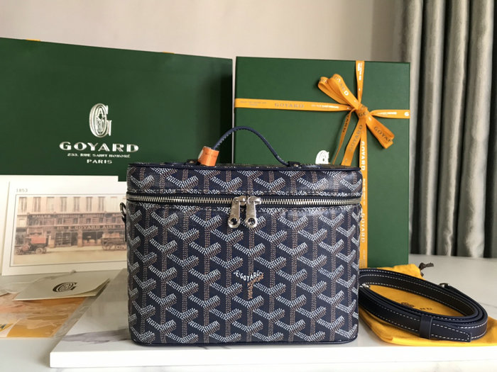 Goyard Muse Vanity Case Navy GY020185