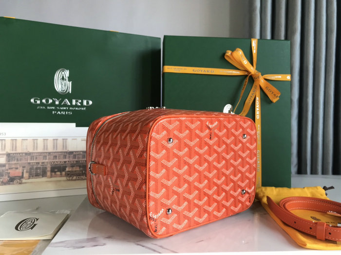 Goyard Muse Vanity Case Orange GY020185