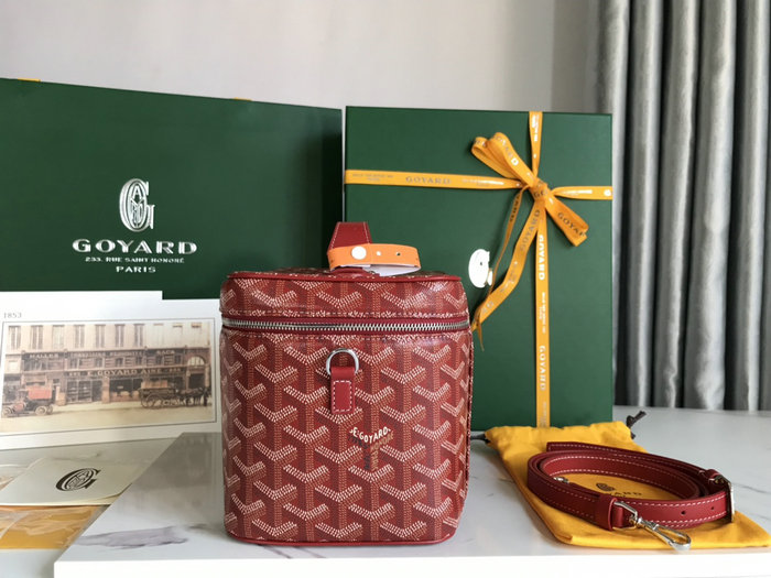 Goyard Muse Vanity Case Red GY020185