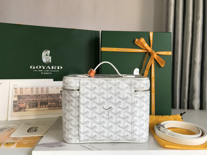 Goyard Muse Vanity Case White GY020185