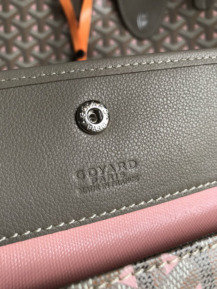 Goyard Saint Louis Tote Grey & Pink G6001