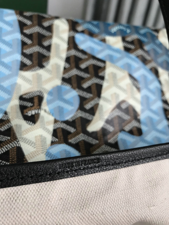 Goyard Saint Louis Tote with Print Blue G6001