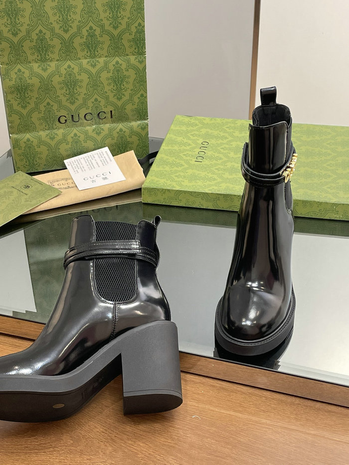 Gucci Leather Boots SNG092401