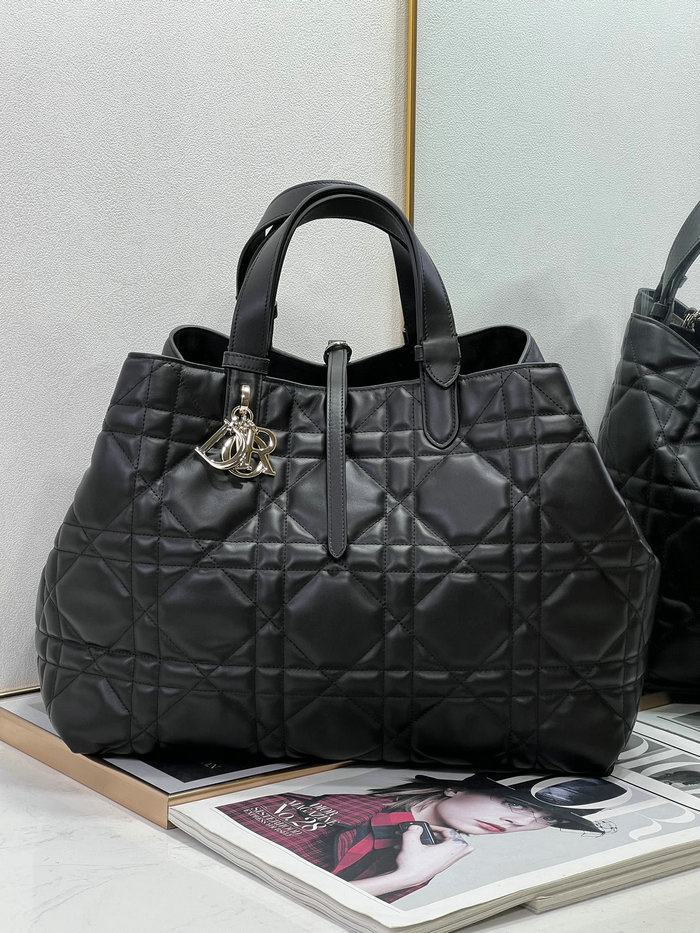 Large Dior Toujours Bag Black M3319
