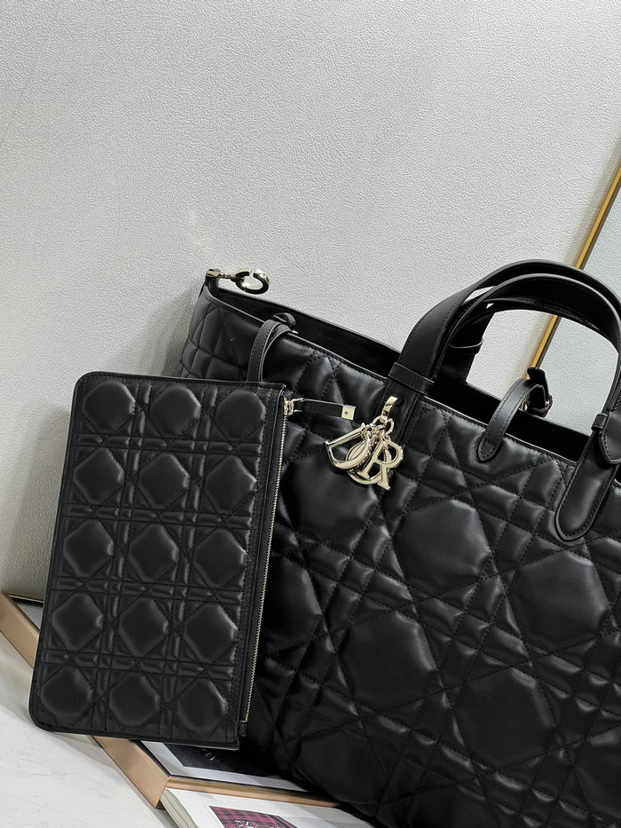 Large Dior Toujours Bag Black M3319