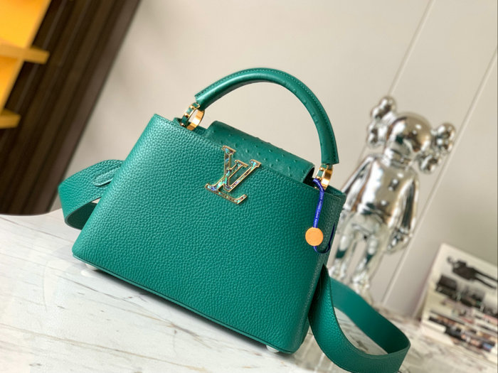 Louis Vuitton Capucines BB Bag Green N81409