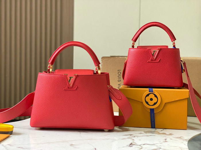 Louis Vuitton Capucines BB Bag Red M59434