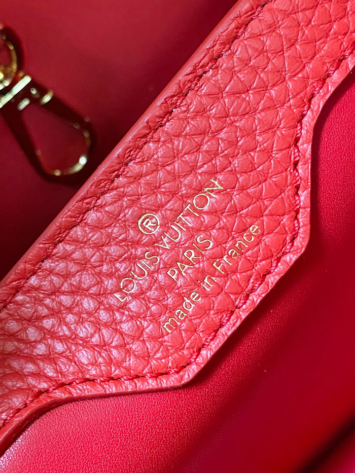 Louis Vuitton Capucines BB Bag Red M59434