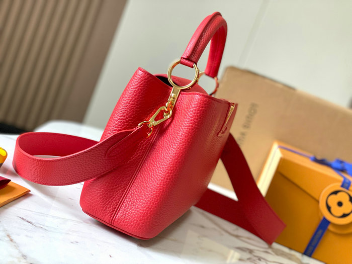 Louis Vuitton Capucines BB Bag Red M59434