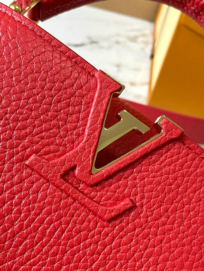 Louis Vuitton Capucines BB Bag Red M59434