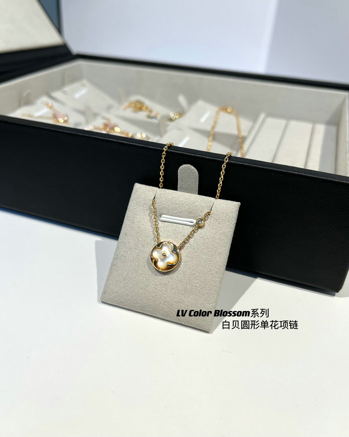 Louis Vuitton Color Blossom Necklace JLN091301