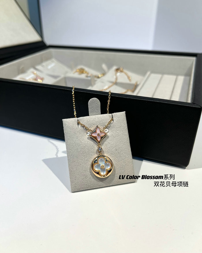 Louis Vuitton Color Blossom Necklace JLN091302