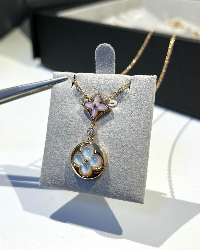 Louis Vuitton Color Blossom Necklace JLN091302