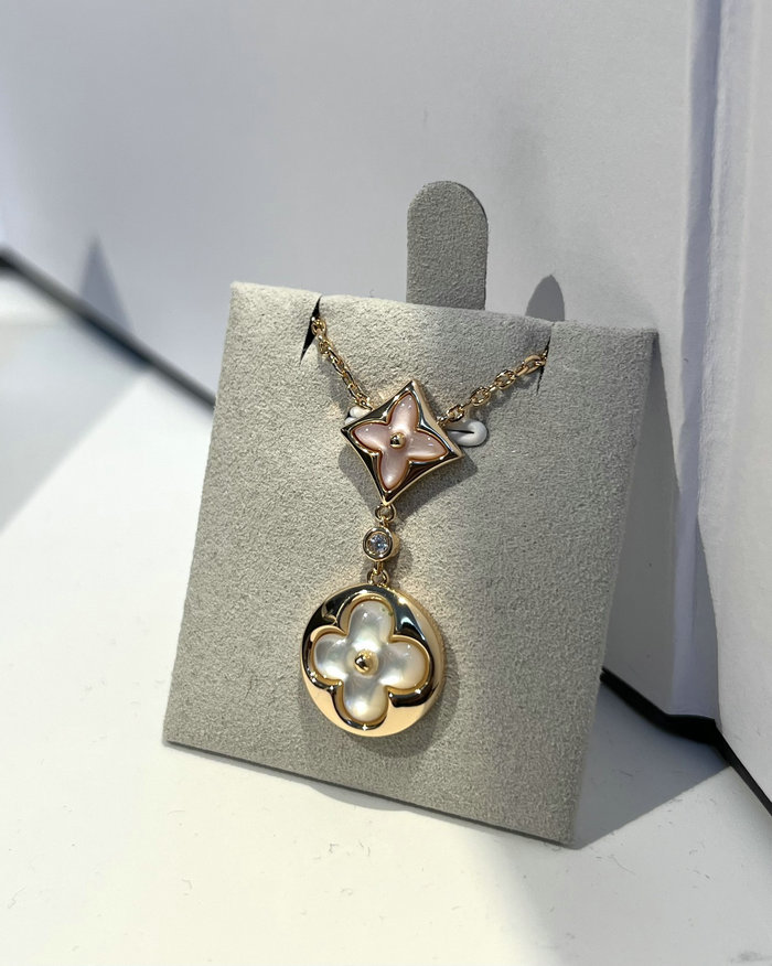 Louis Vuitton Color Blossom Necklace JLN091302