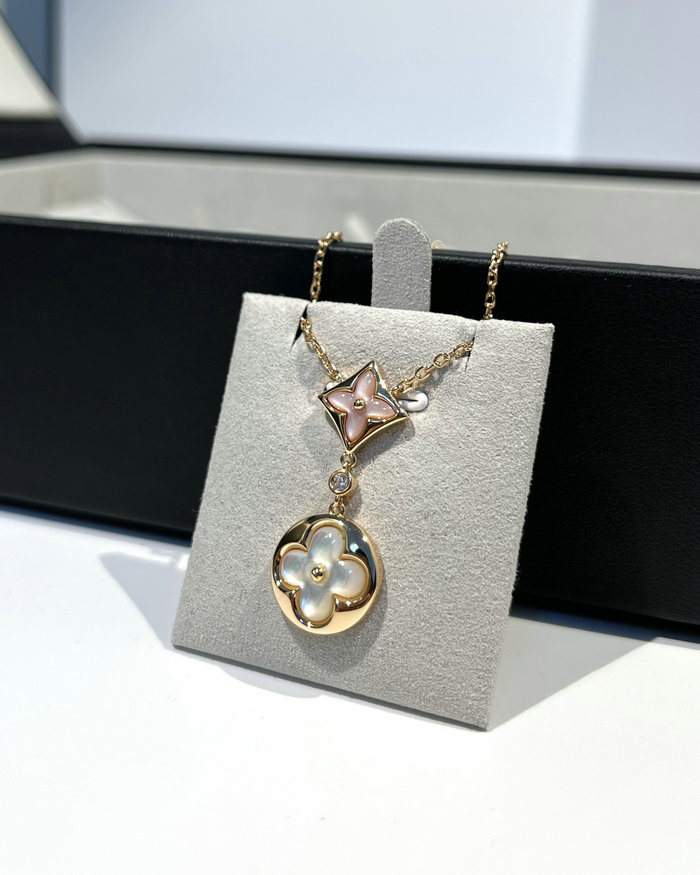 Louis Vuitton Color Blossom Necklace JLN091302