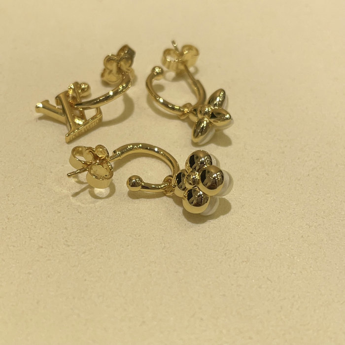 Louis Vuitton Iconic Heart Earrings JLE091302