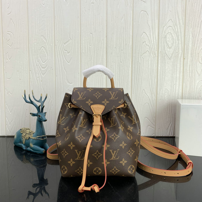 Louis Vuitton Montsouris BB Backpack Beige M45502