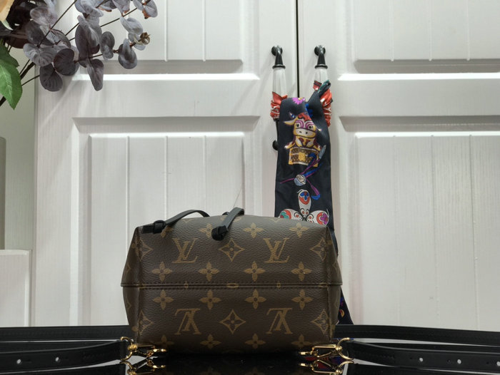 Louis Vuitton Montsouris BB Backpack Black M45502