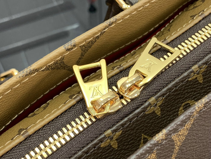 Louis Vuitton Onthego East West Red M46653