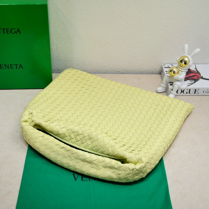 Bottega Veneta Large Hop Shoulder Bag Yellow 763970