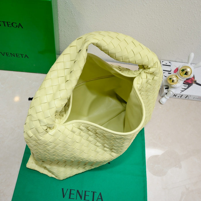 Bottega Veneta Large Hop Shoulder Bag Yellow 763970
