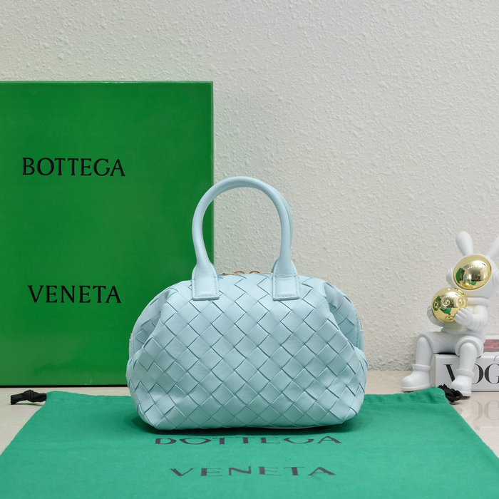 Bottega Veneta Mini Bauletto Blue 764535