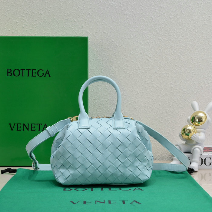 Bottega Veneta Mini Bauletto Blue 764535