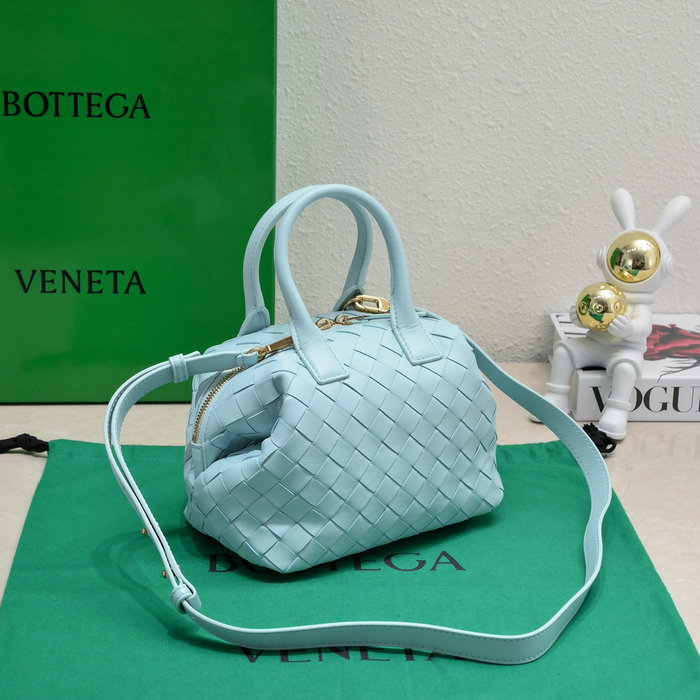 Bottega Veneta Mini Bauletto Blue 764535