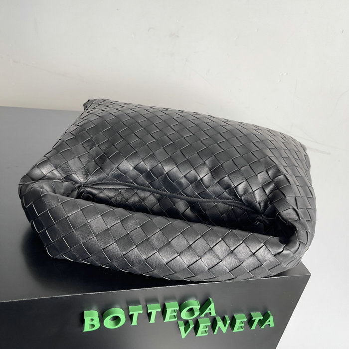 Bottega Veneta Small Hop Shoulder Bag Black 763966