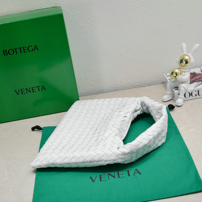 Bottega Veneta Small Hop Shoulder Bag White 763966