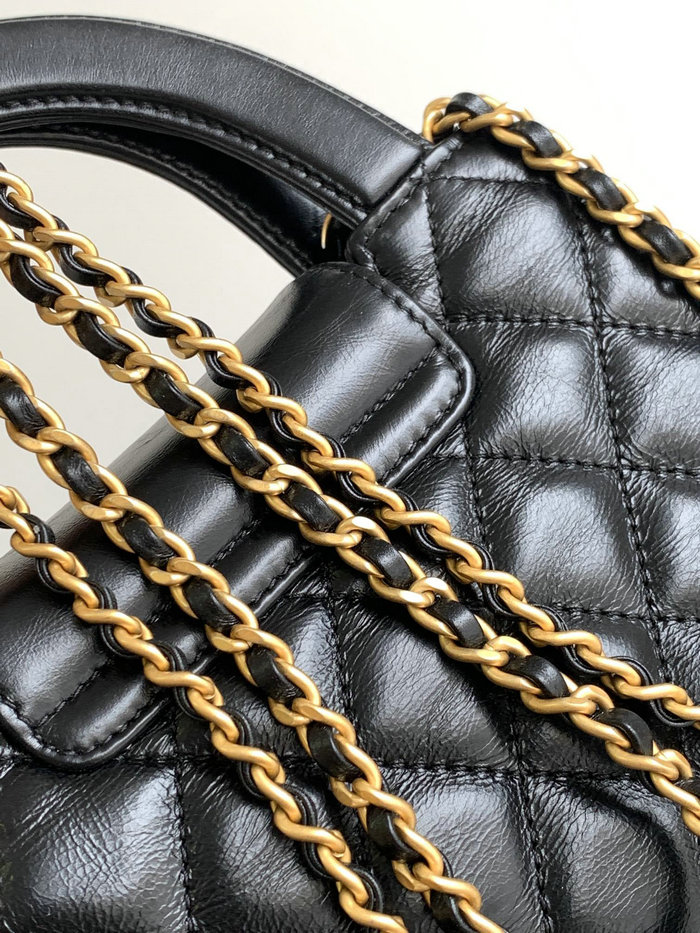 Chanel Mini Shopping Bag Black AS4416