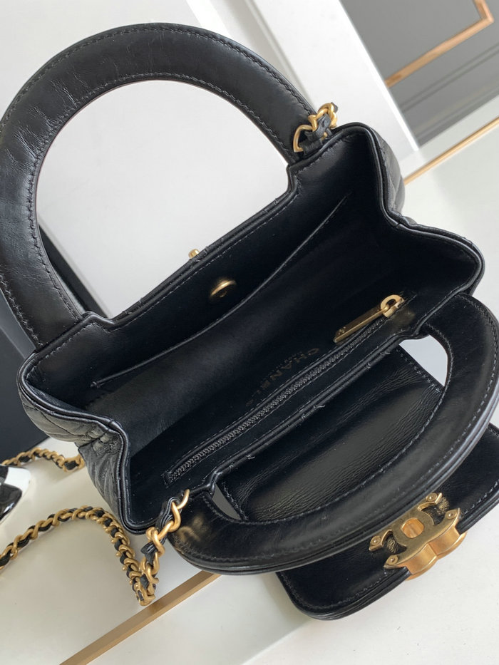 Chanel Mini Shopping Bag Black AS4416