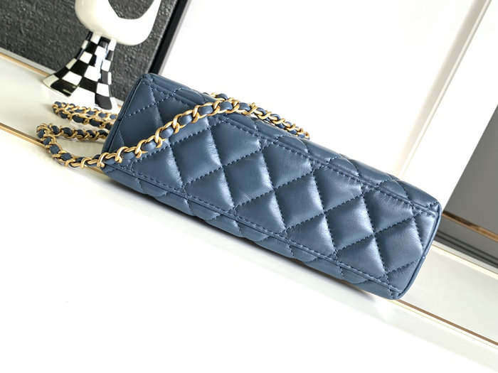 Chanel Mini Shopping Bag Blue AS4416