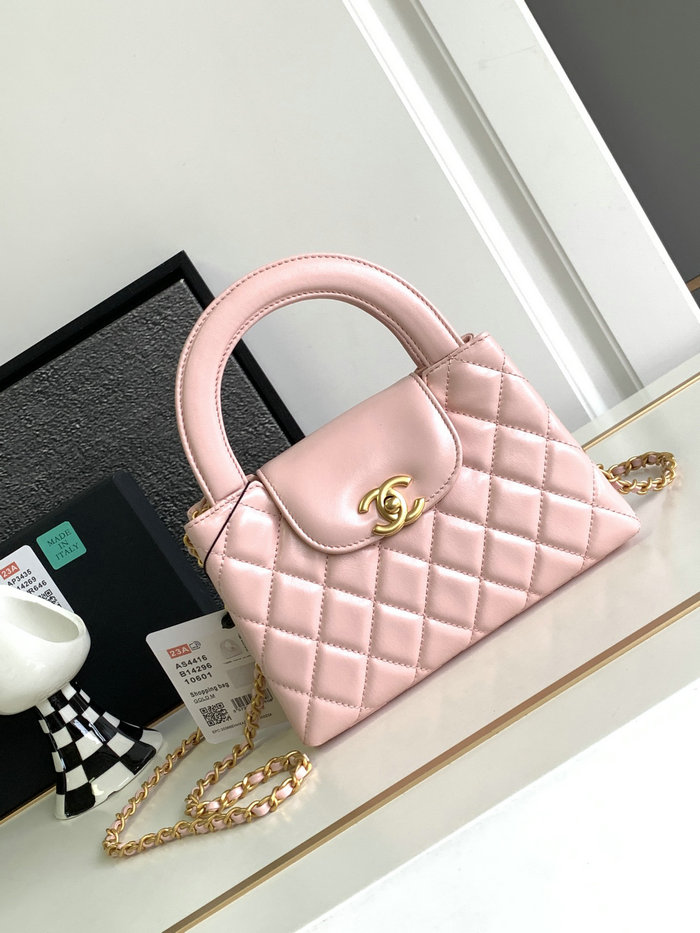 Chanel Mini Shopping Bag Light Pink AS4416