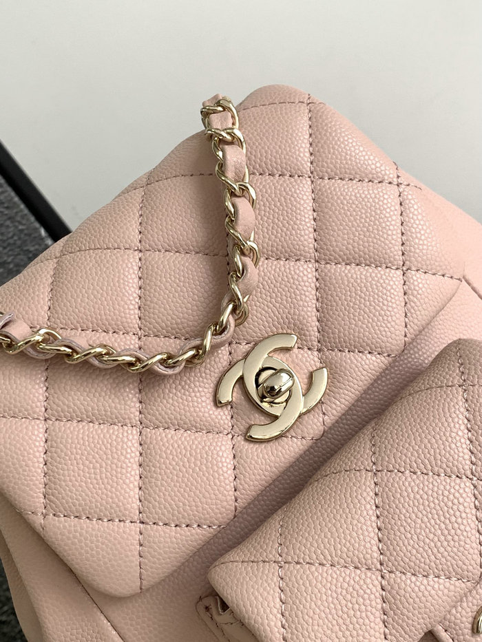 Chanel Small Backpack Light Pink AS4399