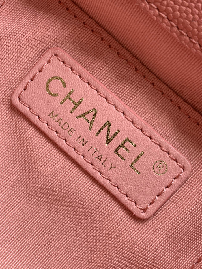 Chanel Small Backpack Pink AS4399