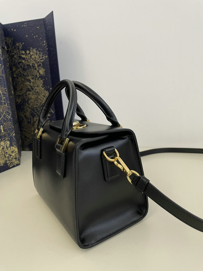 Dior Small Boston Bag Black M8671
