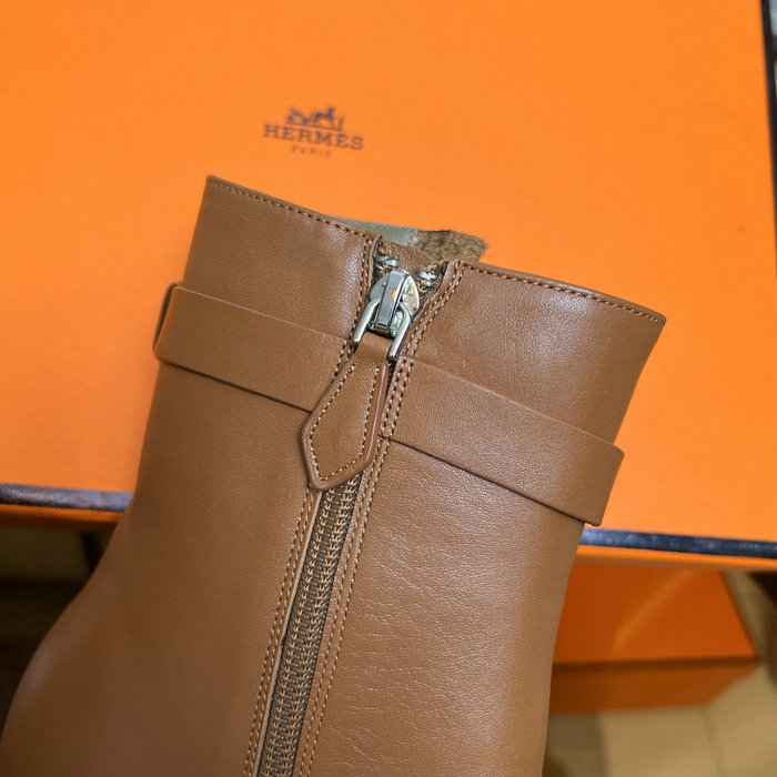 Hermes Leather Boots SDH101804